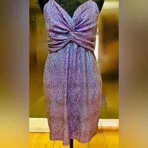 Shimmering Purple Dress